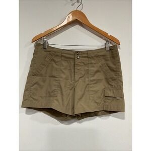 Nike ACG Women's Shorts Size 8 Beige Cargo Outdoor Hiking, Quick Dry, Y2K, VTG